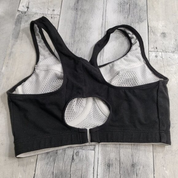 Vintage Champion Black Underwire Athletic Bra Size - 34-36 CD - Picture 2 of 3